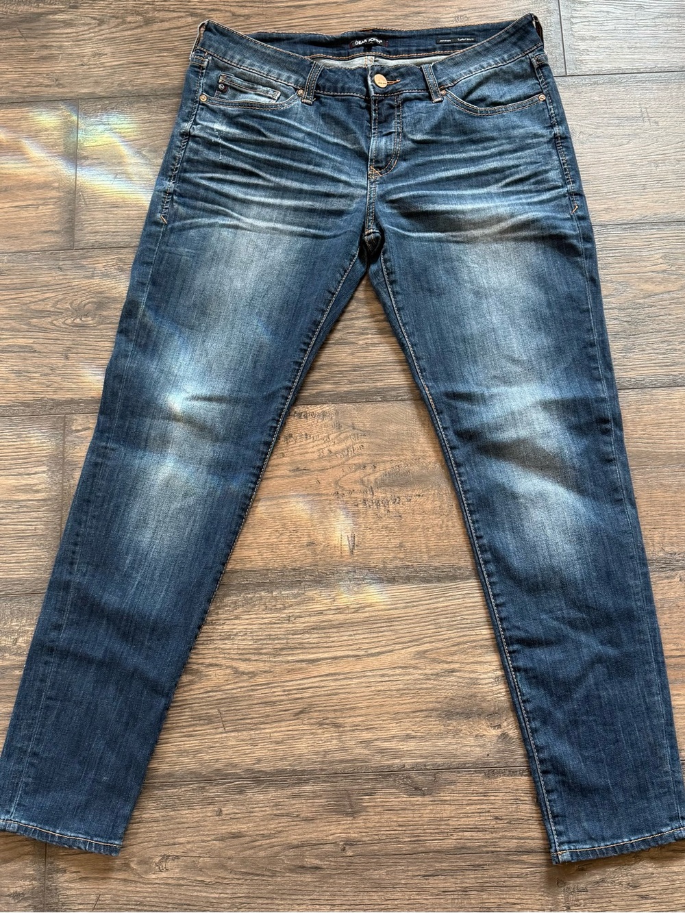 Dear John Dark Wash- Faded Detail